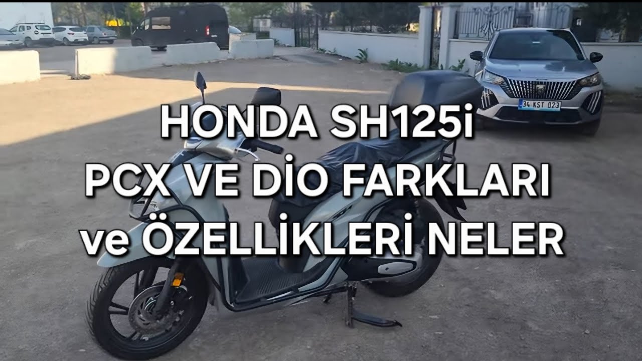 Honda SH125i Kullanıcı İncelemesi. PCX ve DİO ile Kıyaslaması ve Farkları Neler ?