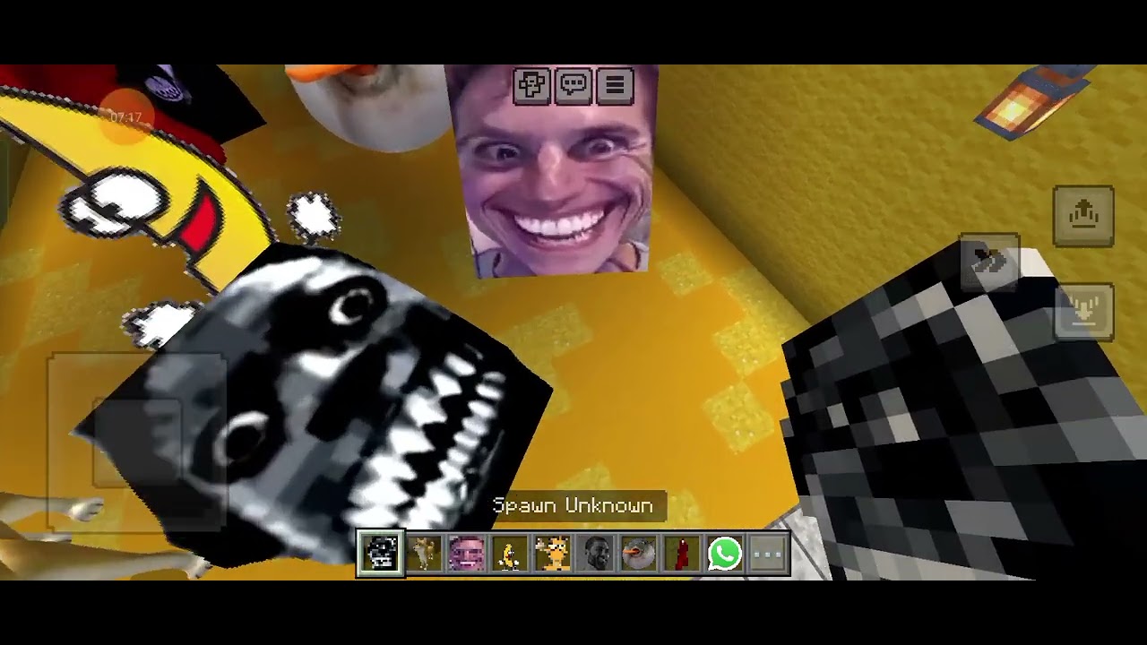 Minecraft custom nextbot gmod and nico nextbot (mod by sentor MC craft)