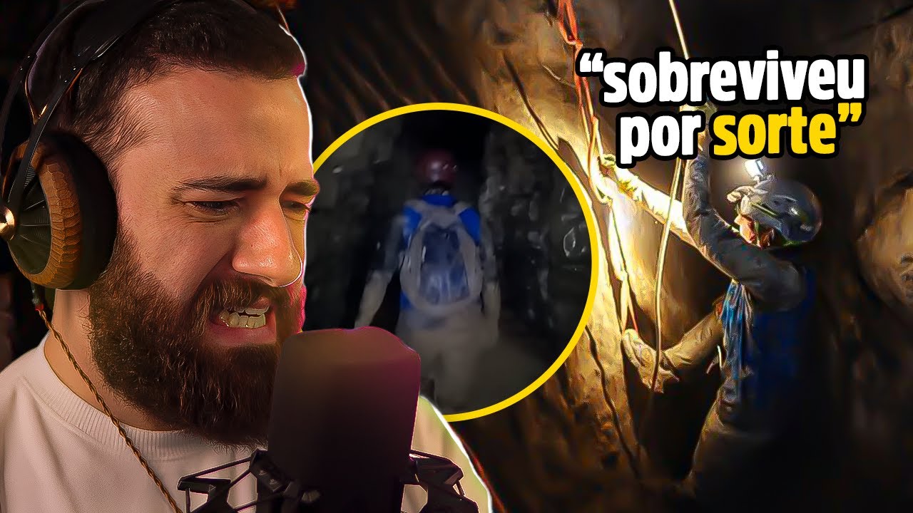 Reagindo aos Vídeos PERTURB4DORES de Exploração de CAVERNAS