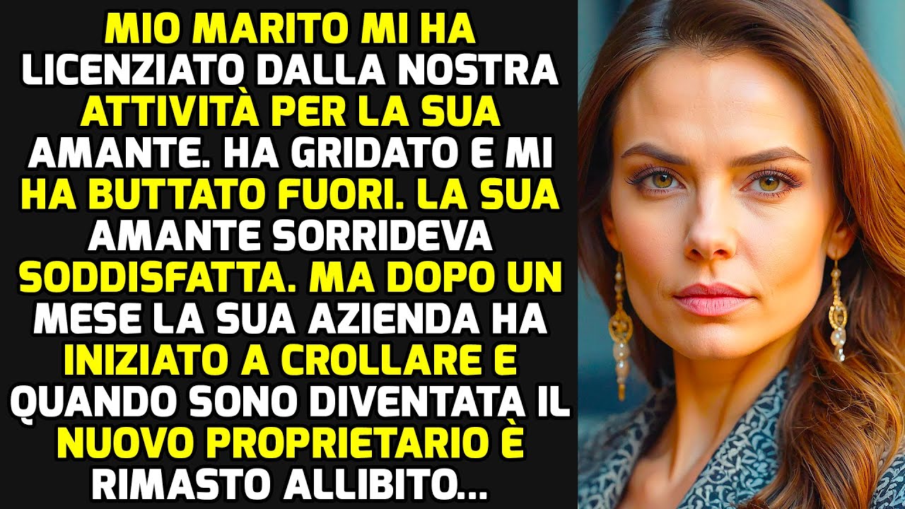 Mio Marito Mi Ha Licenziato Dall'azienda Per La Sua Amante. La Sua Azienda È Crollata... STORIE VITA
