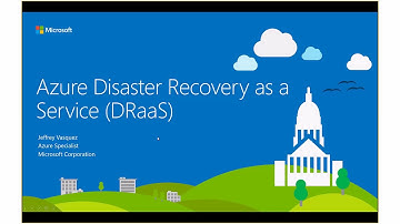 Disaster Recovery in the Cloud - Azure Site Recovery
