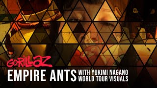 Gorillaz - Empire Ants ft. Little Dragon (World Tour) Visuals with Yukimi Nagano