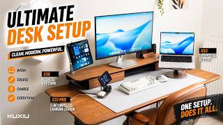 2026 Ultimate Desk Setup for Productivity(MacBook, iPad, iPhone, AirPods, Apple Watch)