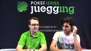 Chip lider dia 1B - Alberto Martínez - Juegging Poker Series Noviembre 2016
