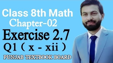 Class 8th Math Unit 2 Exercise 2.7 Q1 (x-xii)-How to find the number of digits in the Square root