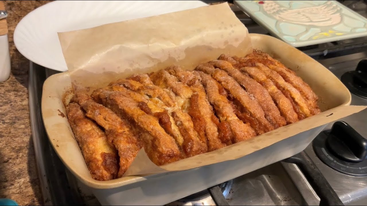 Простой тыквенный хлеб, который легко разделить на части!