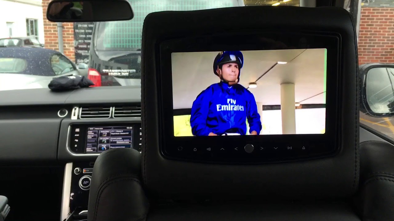 Rangerover Vogue 2016 rear screens upgrade