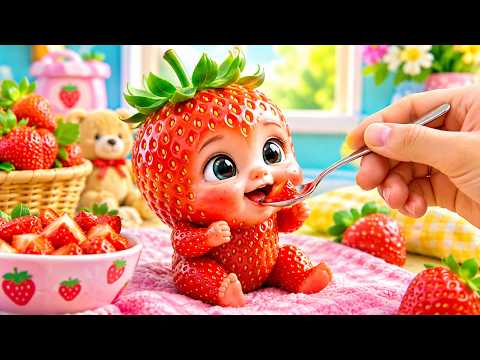 Why Is This So Satisfying? Feeding Fruit Babies 🥭🥄