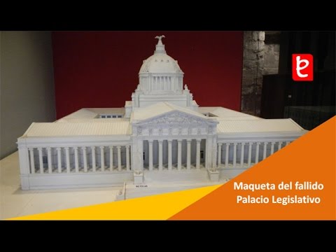 Maqueta del fallido Palacio Legislativo (durante el Porfiriato) | www.edemx.com