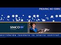 Proving no static on film simcoion anti static industrial eliminator system