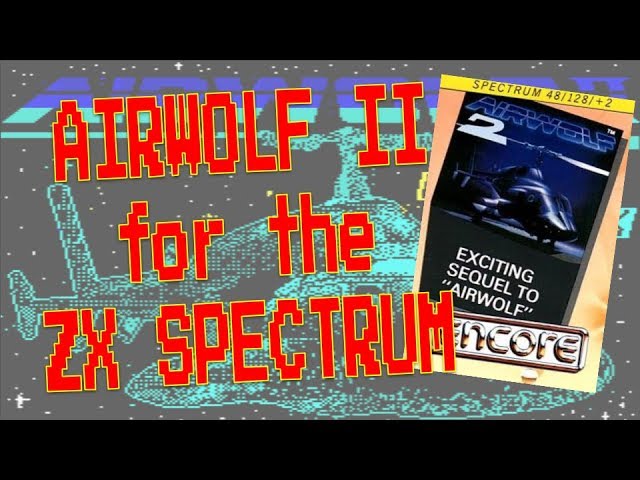 Airwolf 2 for the ZX Spectrum from Hit Pak (1987) - YouTube