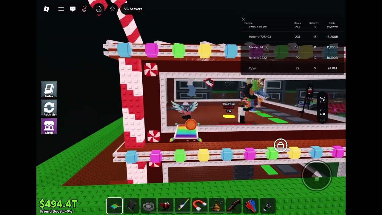 Seeing how long a la grande lasts  in a public server ￼