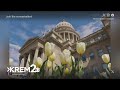 Ethans smile tulips blooming at the idaho statehouse