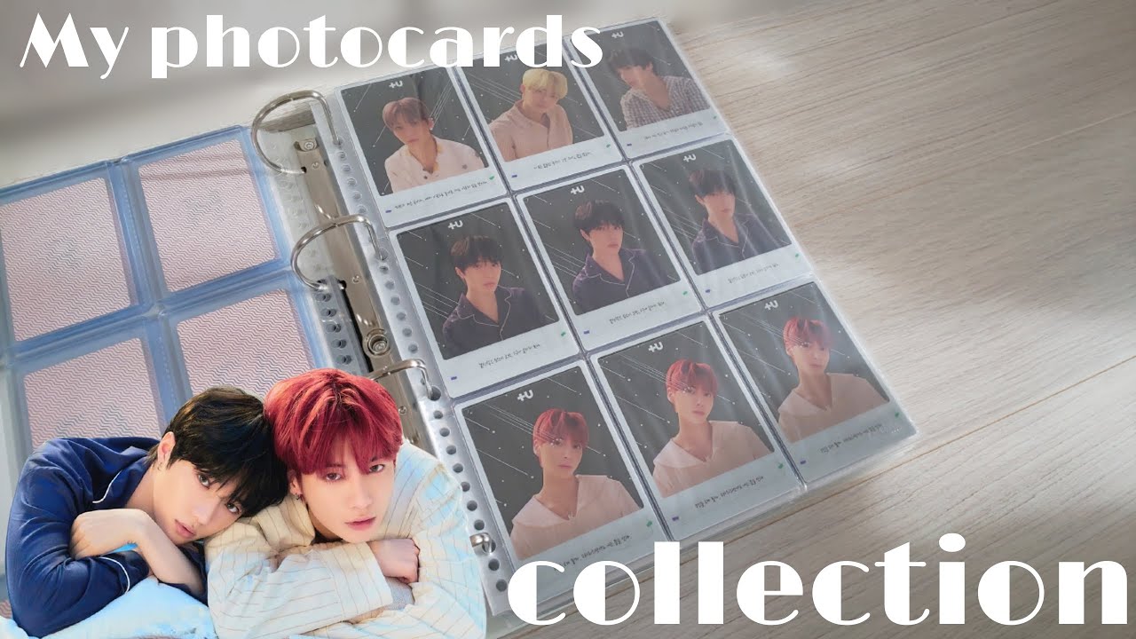 【TXT】トレカ紹介｜作業動画｜My photocards collection - YouTube