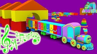 Battar Train Song Learn Arabic Alphabet Cartoon 3D Animation For Children and Kids | Abata