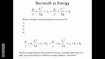 ENGR 318 - Class 26 (21 Nov 2019) Energy equation, fluid work, fluid head, generators