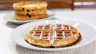 How to Make Classic Restaurant Style Belgian Waffles
