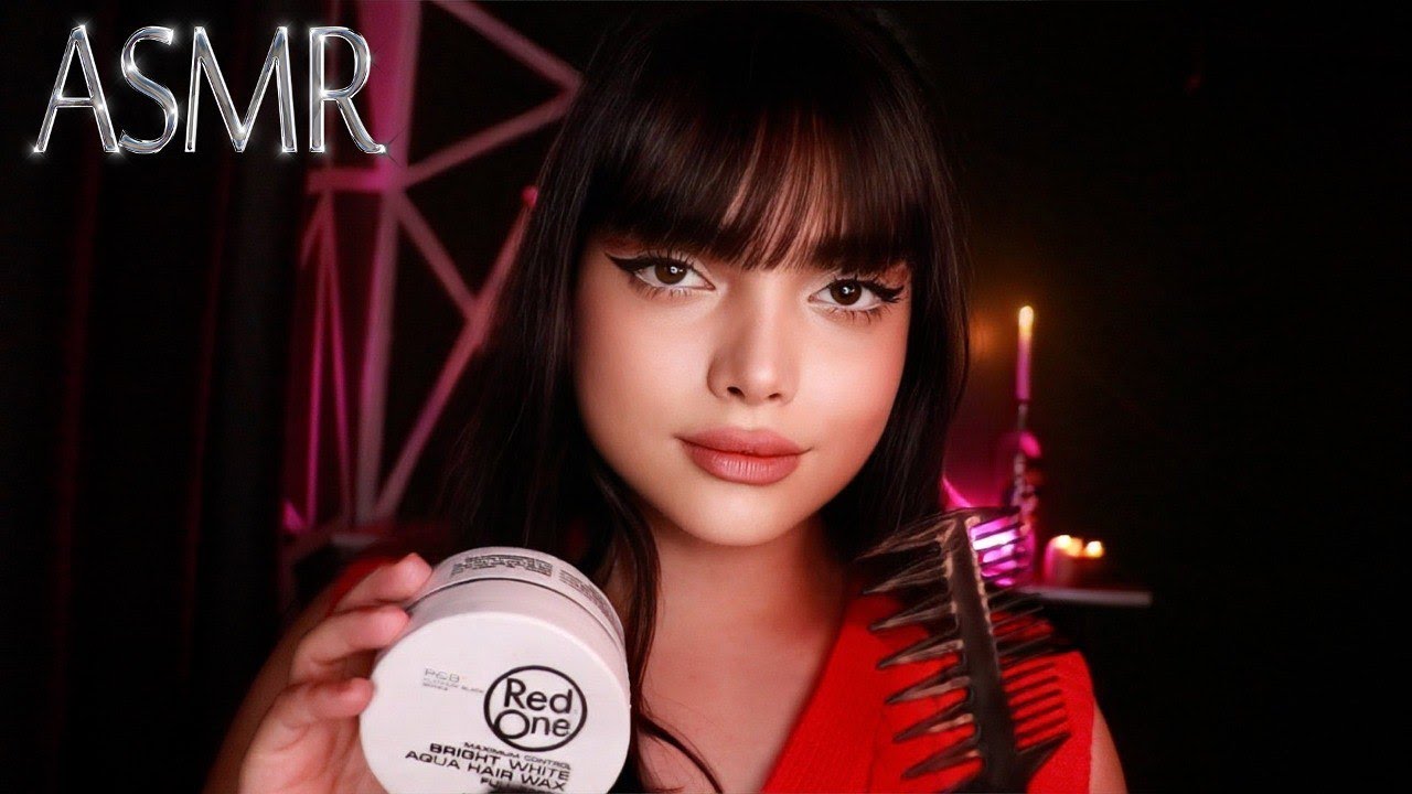 دوست دختر کیوتت موهاتو درست میکنه و بهت میرسه|persian asmr|asmr farsi