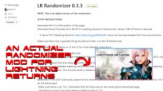 I found an actual randomizer mod for Lightning Returns: Final Fantasy XIII  - YouTube