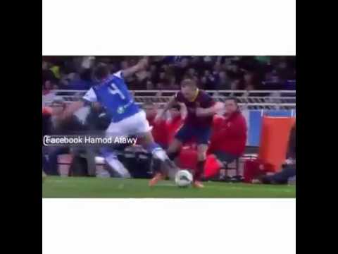 انيستا برشلونة وسط مهارات