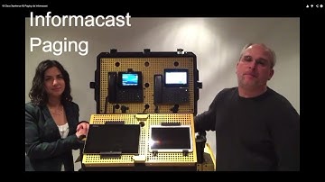 10 Cisco Xperience Kit Paging via Informacast