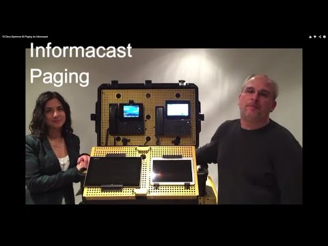10 Cisco Xperience Kit Paging via Informacast