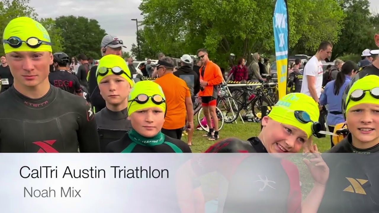 Our Second Triathlon - Cal Tri Austin 2024