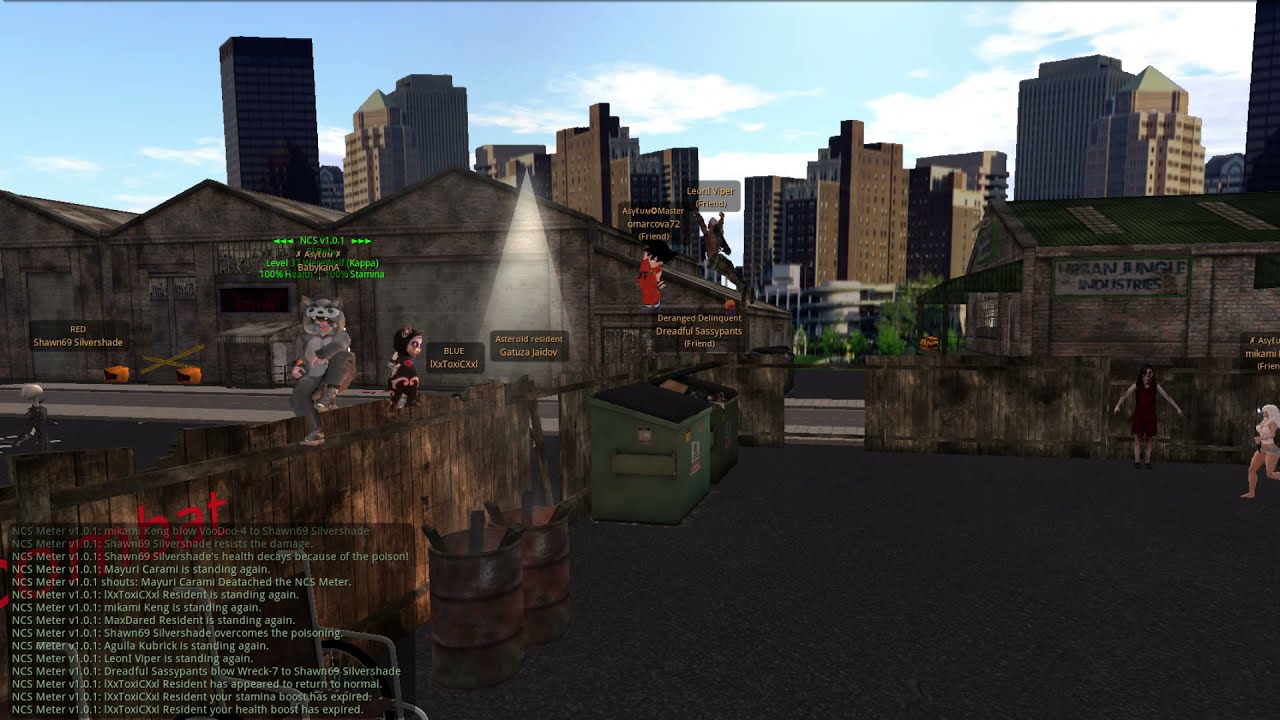 NCS Second Life Combat System