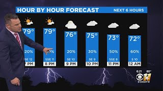 Rain Chances Increase Overnight