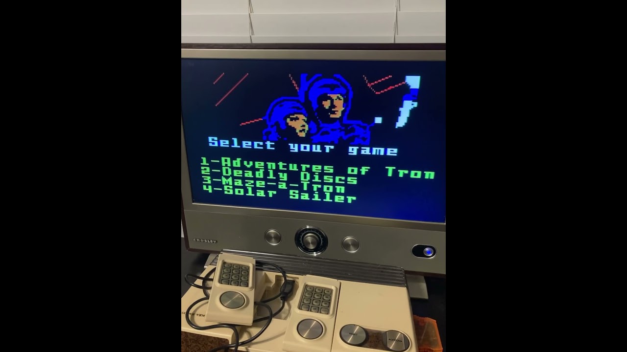 Tron Anthology by Intelligentvision - menu screen