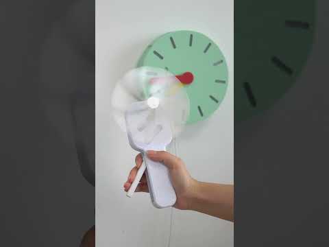 This 3D printed mechanical fan is oddly addictive. #3dprinting #manualfan #ad5x #useful #lifehacks