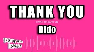 Dido - Thank You (Karaoke Version) Resimi