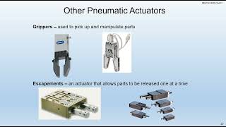 Lecture 10 Chapter 12 Pneumatic Components