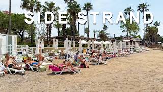 Der Strand von Side HEUTE. Türkei 15 April 2026 🥰🇹🇷 #side #kumköy #SideTürkei