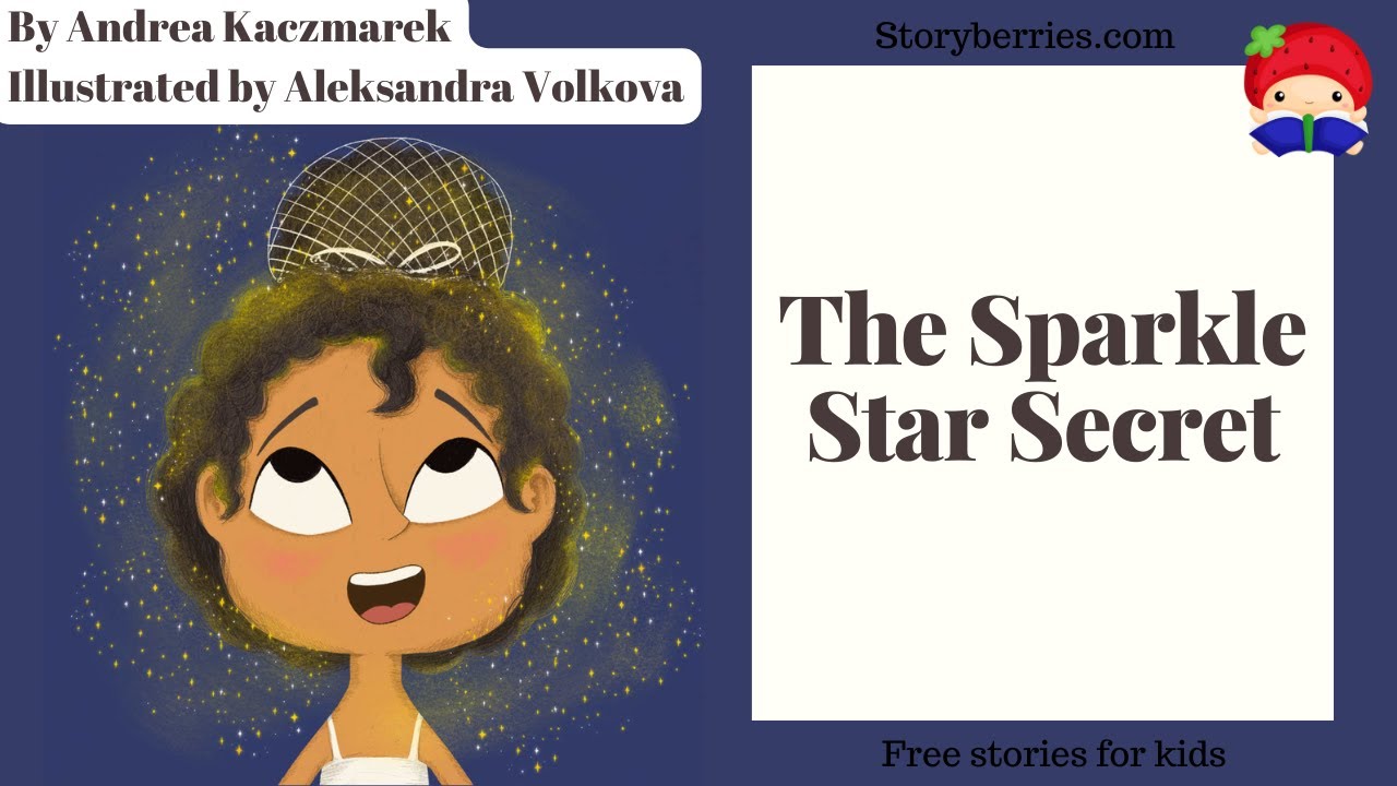 THE SPARKLE STAR SECRET 🍓 Read along animated picture book with English subtitles 🍓 