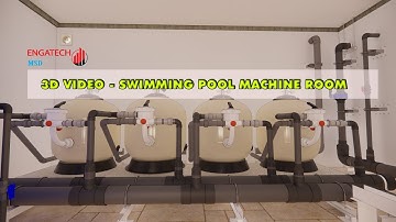 3D MEP VIDEO: SWIMMING POOL MACHINE ROOM