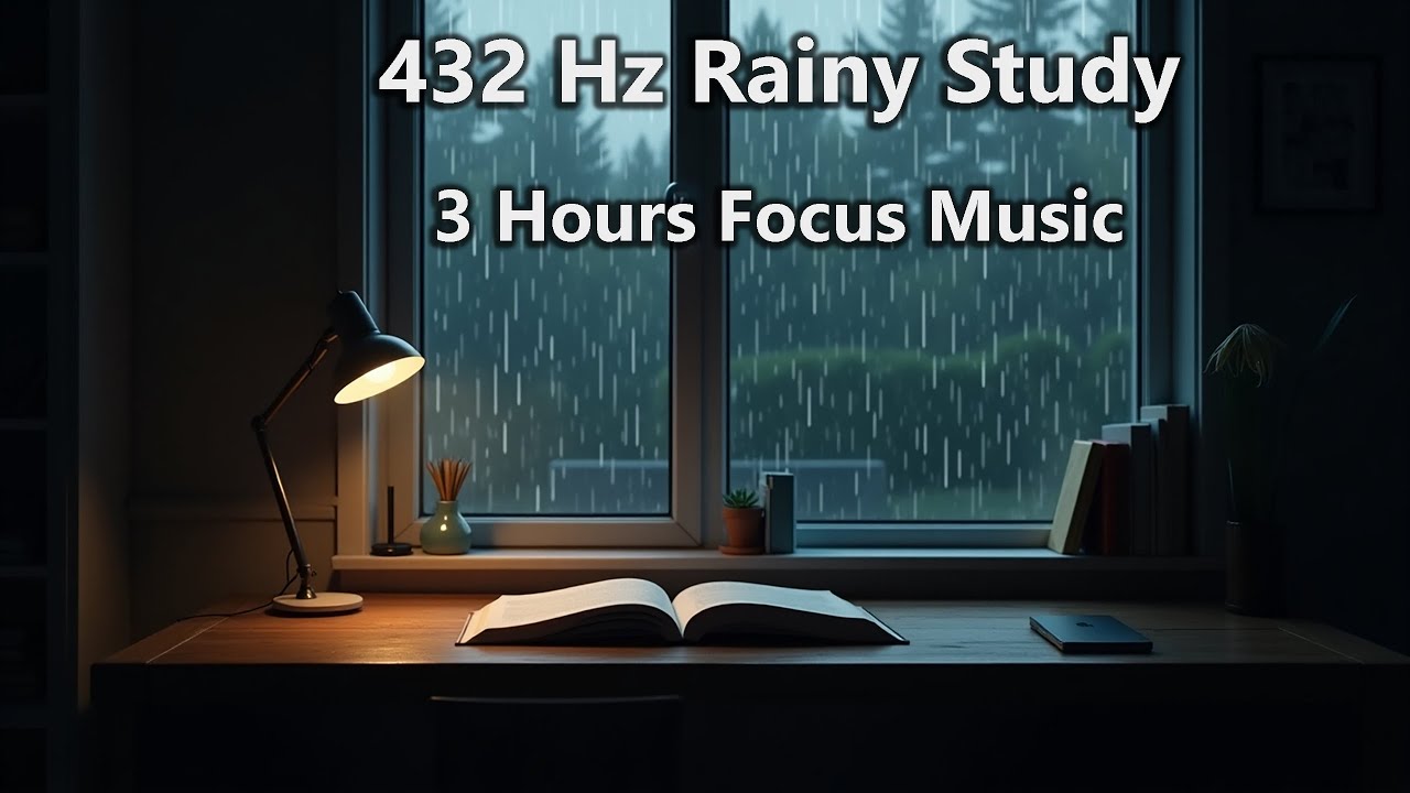 Watch Rainy Study Session – 3 Hours of 432 Hz Ambient Nature Pads for Deep Focus & Concentration on YouTube Watch Rainy Study Session – 3 Hours of 432 Hz Ambient Nature Pads for Deep Focus & Concentration on YouTube