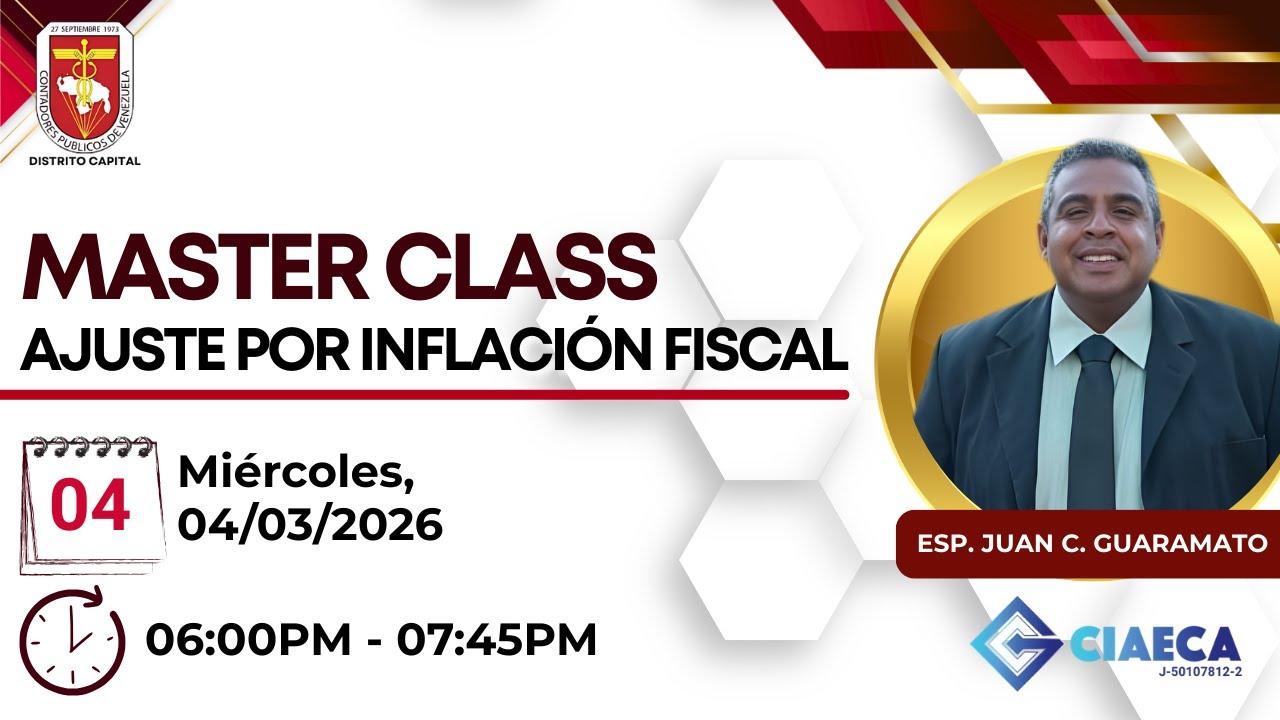 Master Class: Ajuste por Inflación Fiscal