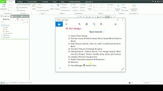 Creo Part design Syllabus - Basic & Advanced Tutorial screenshot 2