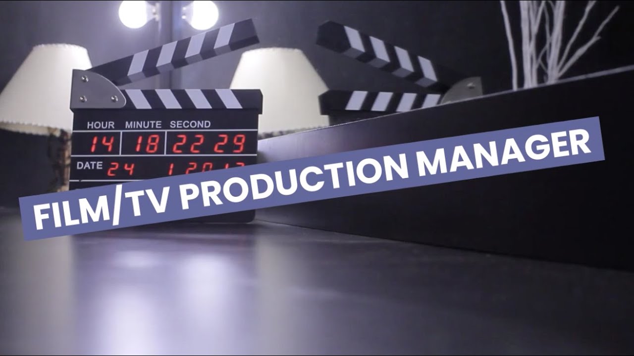 Discover Careers: Film / TV Production Manager | Sortyourfuture