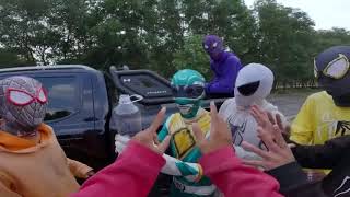 Who Broke Power Rangers Car ?? Hey All Spider-Man , Help Him Investigate Action Pov
