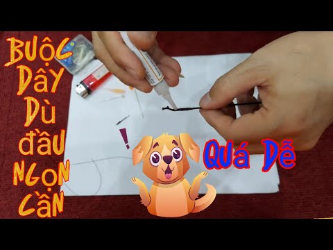 Video Cách buộc dây dù vào đầu ngọn cần tay/ Chia Sẻ TV. #5 - youtube