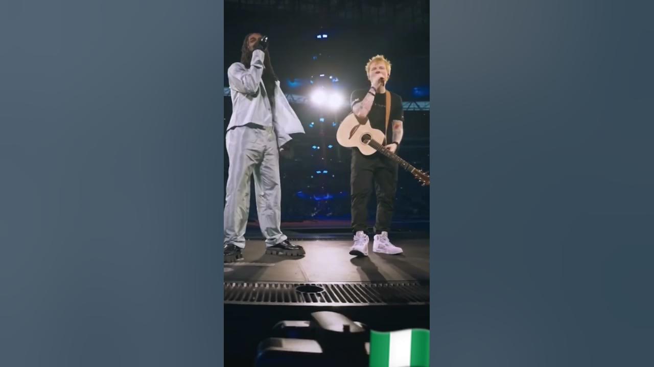 Burna Boy - For My Hand feat. Ed Sheeran [Live Show]