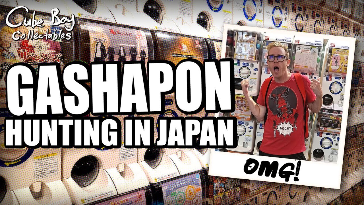 Gashapon Hunting In Japan - YouTube