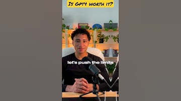 Is Gpt4 worth it? #ai #aitools #chatgpt #chatgpthack #chatgpt4 #autogpt #chatgptprompts#shorts#short