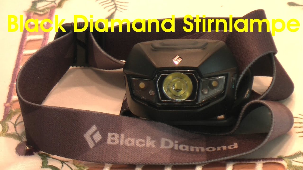 Black Diamand Stirnlampe - Kopflicht - Bushcraft