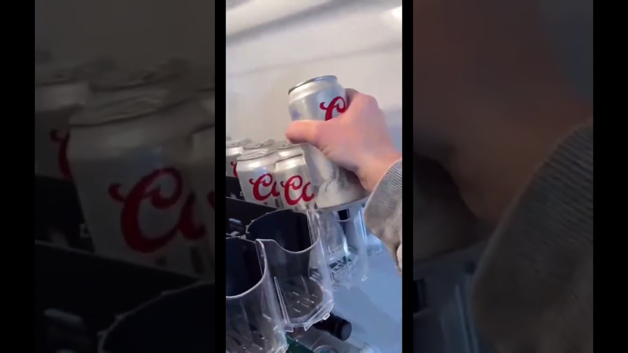 Drink fridge organizer