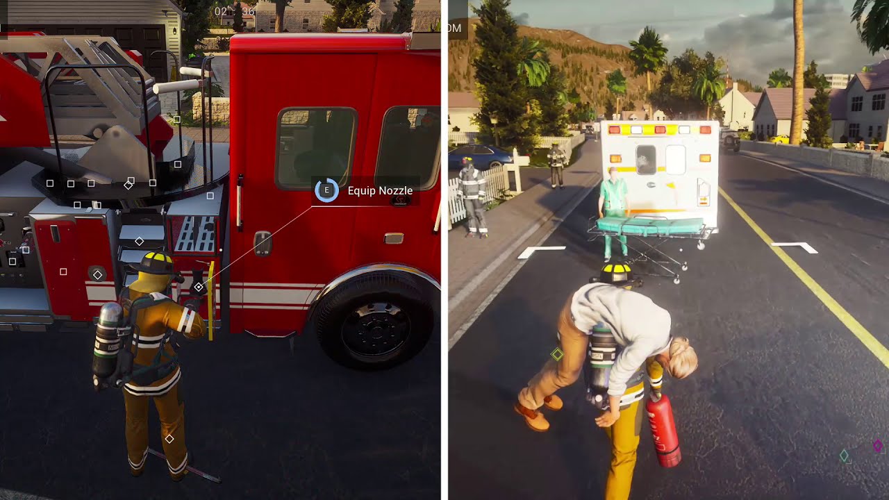 Firefighting Simulator The Squad | Noob Alert | Funny | Gameplay | Co-op|