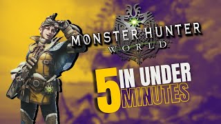 Monster Hunter World The Entire Story in Under 5 Minutes