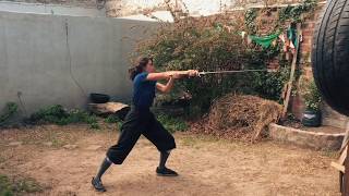 Beginner Two-Handed Sword - Gisela Sangiao